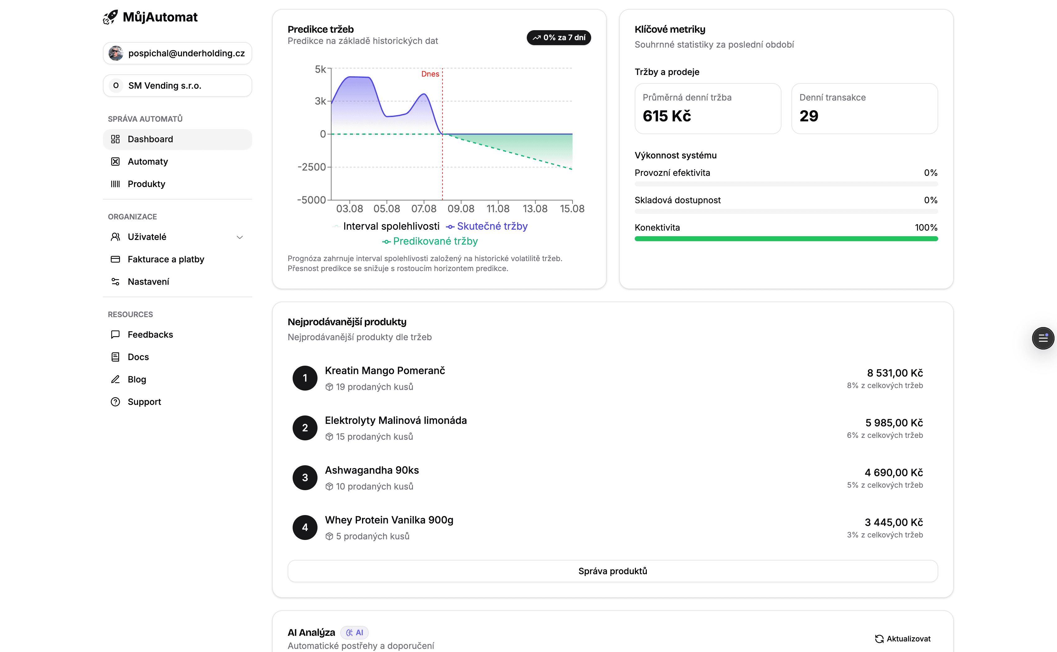 Český výrobce s profesionální podporou